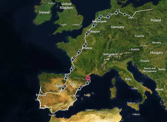 europe tour traveler ola mae 