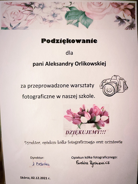 szkoła podstawowa w skórczu photo lecture  orlikowska starogard gdański ola mae