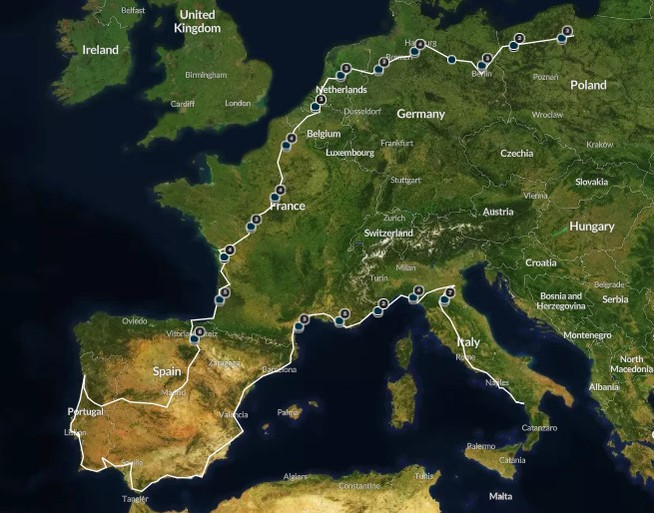 map europe trip progress ola mae photography photo 