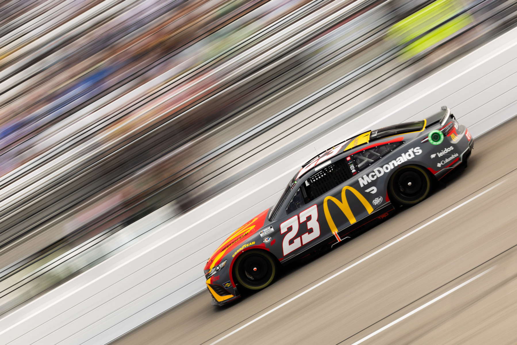 Bubba Wallace competes in the Cook Out 400 at Richmond Raceway in Richmond, Va., on Sunday, July 30, 2023.