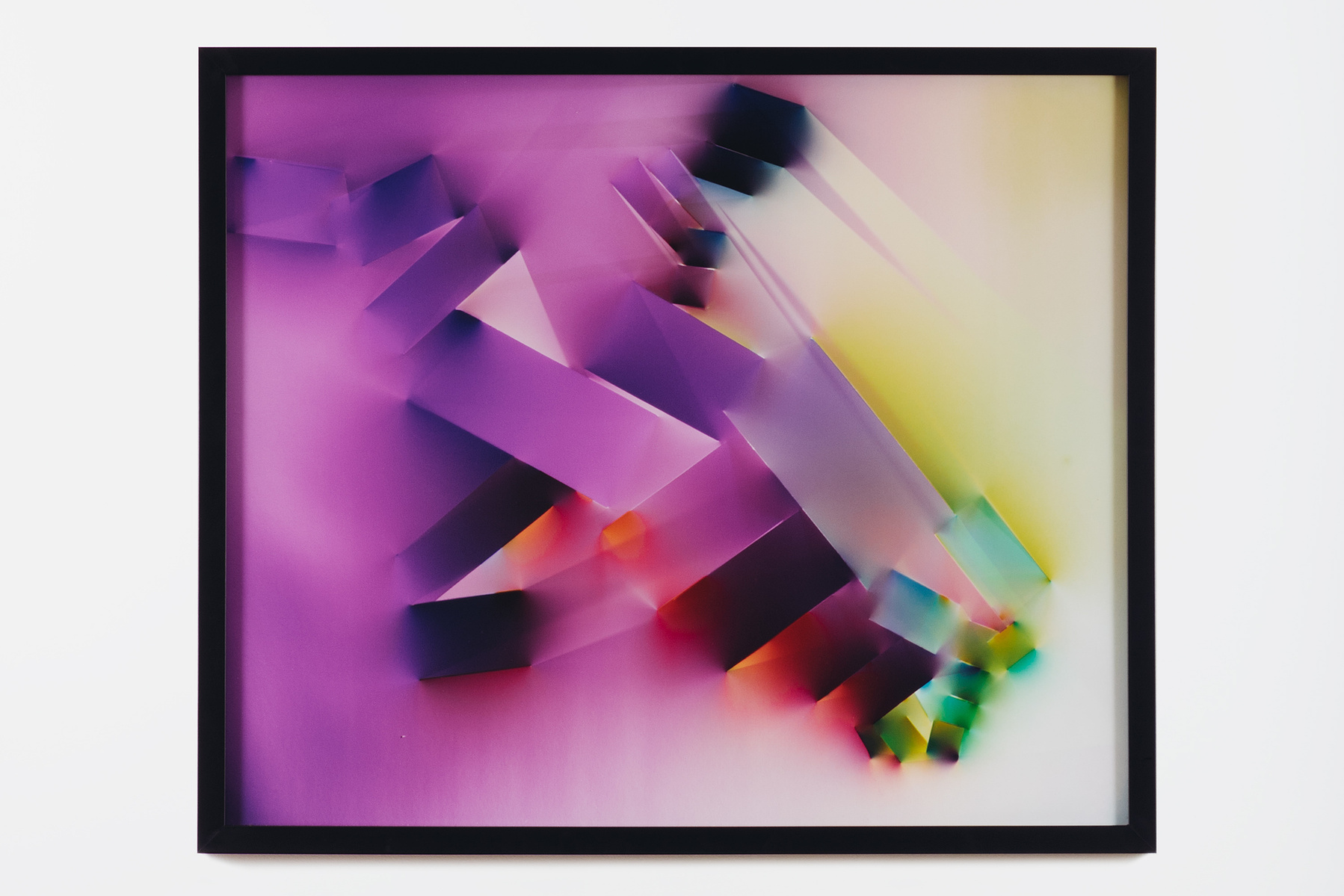 Process, Edition of one, Post-Photography, Chromogenic print, Spectrum, Kinesthetic study, performance, contemporary, cameraless, abstract, colorfield, color study, analog photography, Los Angeles Artist, Female, Natalja Kent