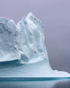 Iceberg structure in Greenland – Stand up paddling adventure.