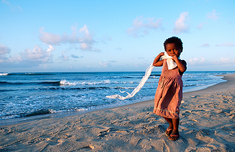 Antalaha – in Madagascar, more than half of the population is under 20 years old.