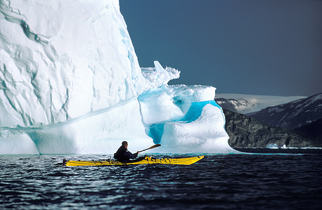 North Greenland – being so close to icebergs was a powerful feeling, tinged with danger.