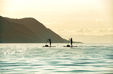 It feels like we are paddling through a swiss fairy tale.