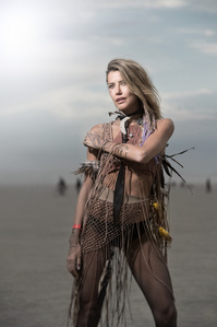 Portrait at Burning Man.