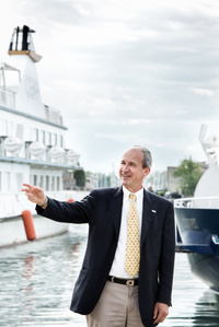 Editorial portrait of Luc-Antoine Baehni, CEO at CGN photographed by Jean-Luc Grossmann, editorial and portrait photographer in Zurich, Switzerland.