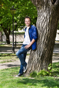 Editorial portrait of Mathias Reynard, Conseiller National Valaisan (PS) photographed by Jean-Luc Grossmann, editorial and portrait photographer in Zurich, Switzerland.