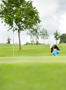 Golf event photography for Peugeot Switzerland photographed by PhotoPulse.