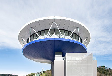 Architectural masterpiece in Einsiedeln, Switzerland.