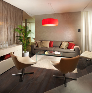 Interior photography of showroom in Zurich photographed by Jean-Luc Grossmann, interior photographer from Switzerland.