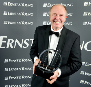 Event photography in Switzerland at the Entrepreneur of the Year Award Ceremony in Zurich.