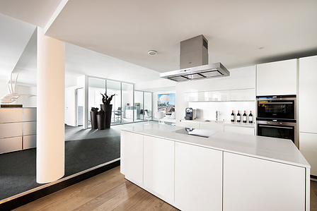Interior photography using a multi-layer technik photographed by Jean-Luc Grossmann, interior photographer from Zurich, Switzerland.
