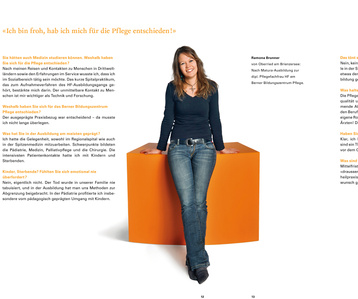 Annual report photography for Berner Bildungszentrum Pflege in Bern photographed by PhotoPulse