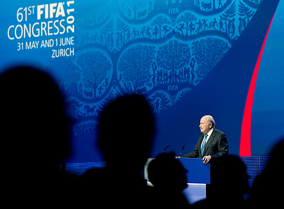 Event photography at the FIFA Congress photographed by event photographer based in Zurich, Switzerland.
