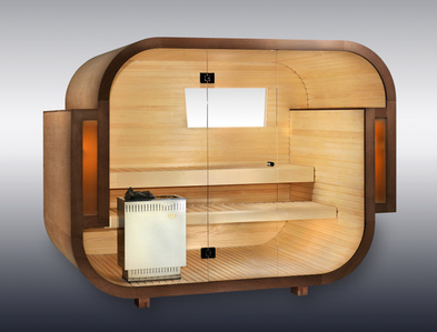 Interior photographer Jean-Luc Grossmann living in Zurich photography for the new image brochure of Küng Sauna + SPA