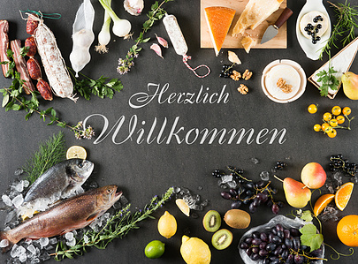 Product photography for Migros – fish, cheese and fruits.