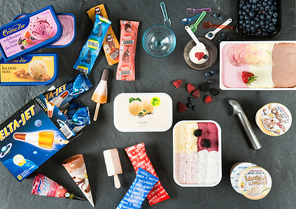 Still photography – ice cream variation.