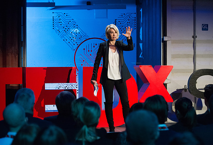 Switzerland-based event photographer Jean-Luc Grossmann photographs  at TEDx Zurich.