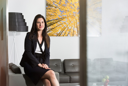 Coporate portrait photography at the EY office Switzerland.
