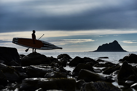The sound of waves gently breaking on the shore calls to us.