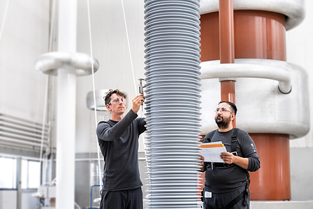 Industry photography for Hitachi Energy.