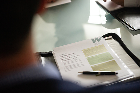 Photograph of documents lying on a table.