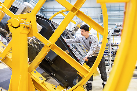 Industry photography at ABB in the factory.