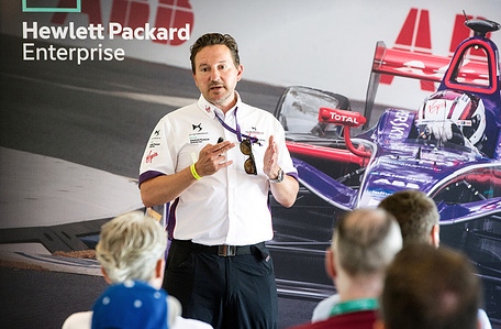 Event photographer Zurich – Formula e for Hewlett Packard Enterprise.