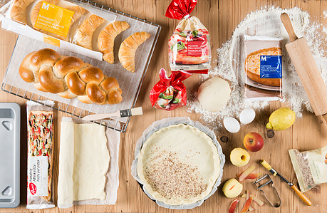 Apple pie and other backed products.