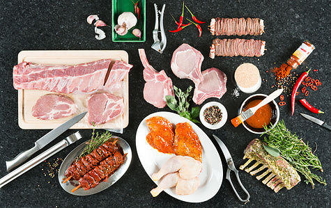 Knolling photography with meet.