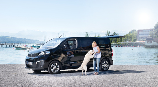 Image campaign with Francine Jordi for Peugeot photographed by Jean-Luc Grossmann, corporate and portrait photographer based in Zurich, Switzerland.