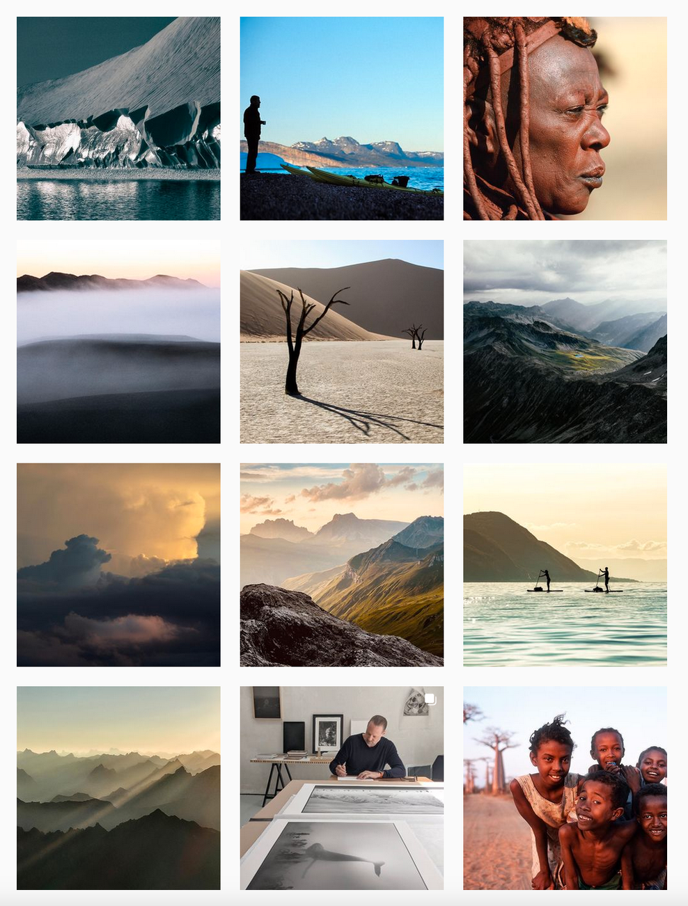 Adventure, Outdoor and Travel Instagram feed of Swiss photographer Jean-Luc Grossmann