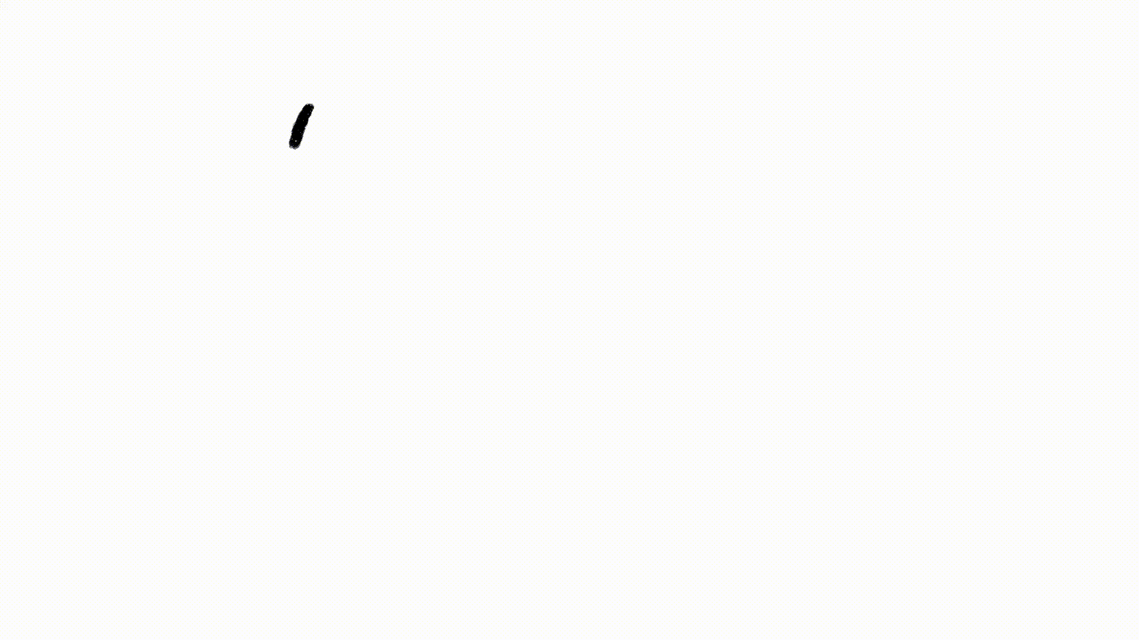 gif of the text 'Beyond the boring bio'