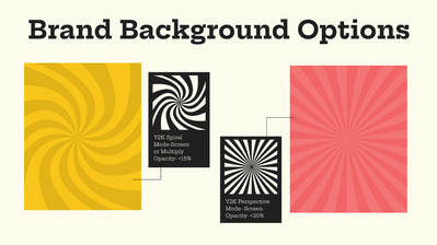 Brand Background options