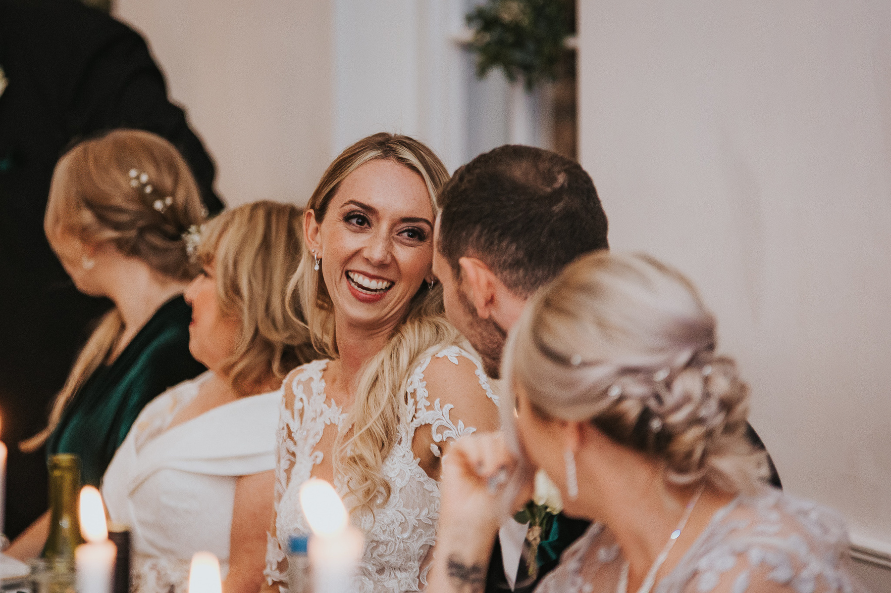 Christmas-Wedding Day-Norwood Park-Nottinghamshire- Bride and Groom