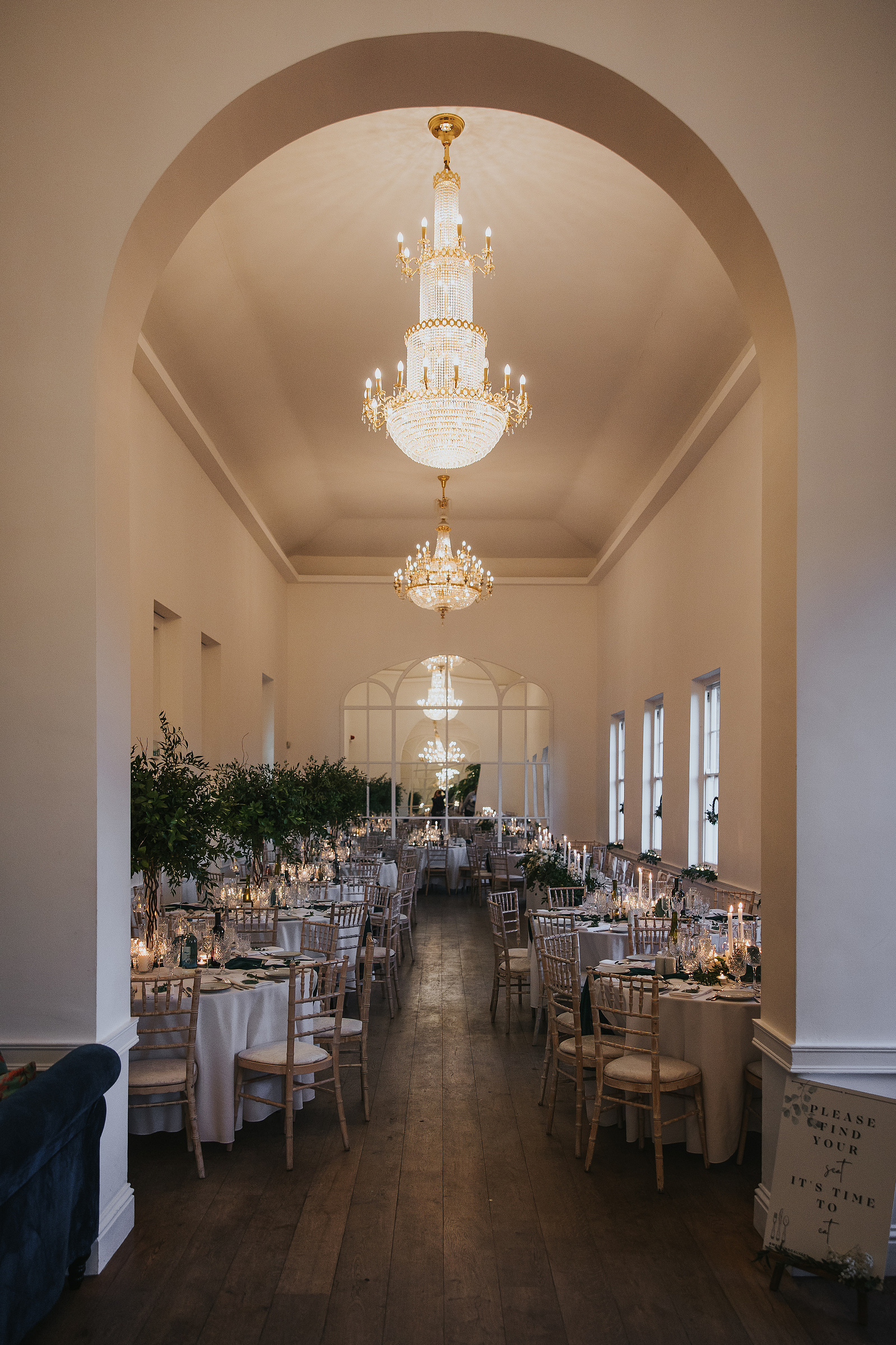 Christmas-Wedding Day-Norwood Park-Nottinghamshire- Bride and Groom