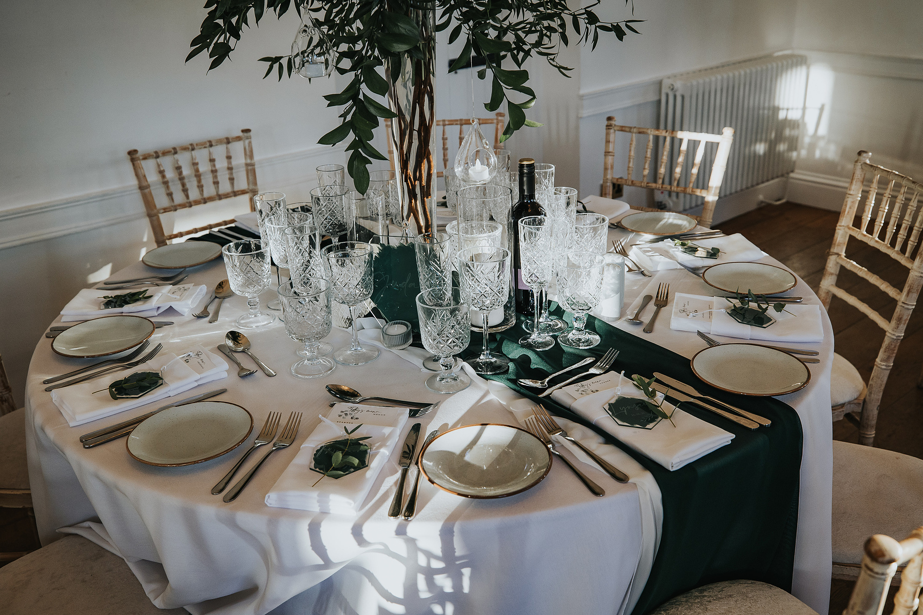 Christmas-Wedding Day-Norwood Park-Nottinghamshire- Bride and Groom