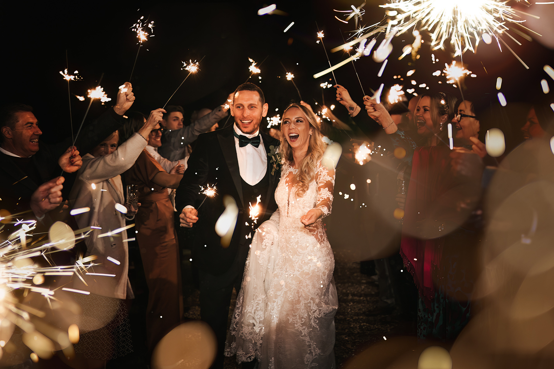 Bride and Groom-Christmas-Wedding Day-Norwood Park-Nottinghamshire- Bride and Groom