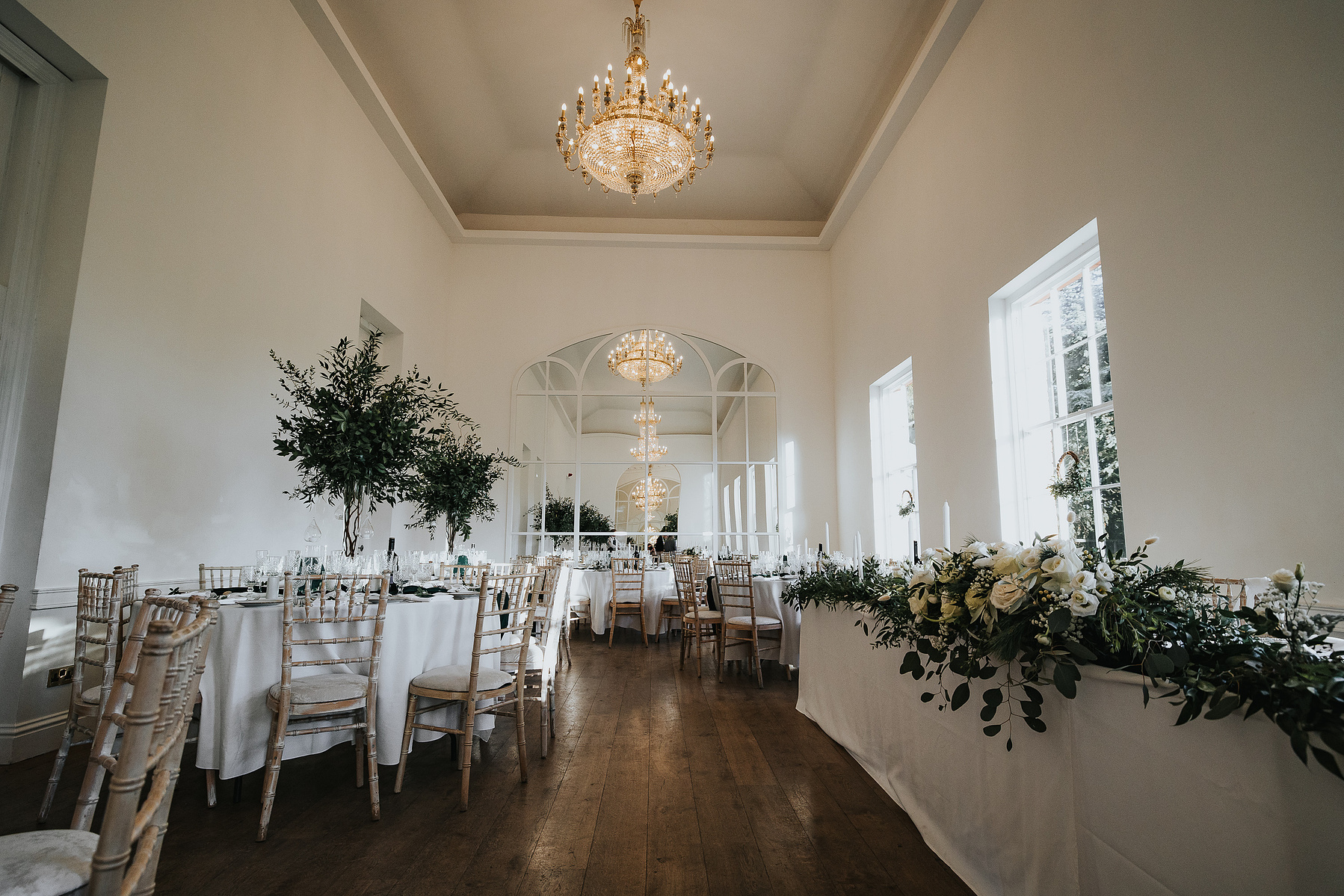 Christmas-Wedding Day-Norwood Park-Nottinghamshire- Bride and Groom
