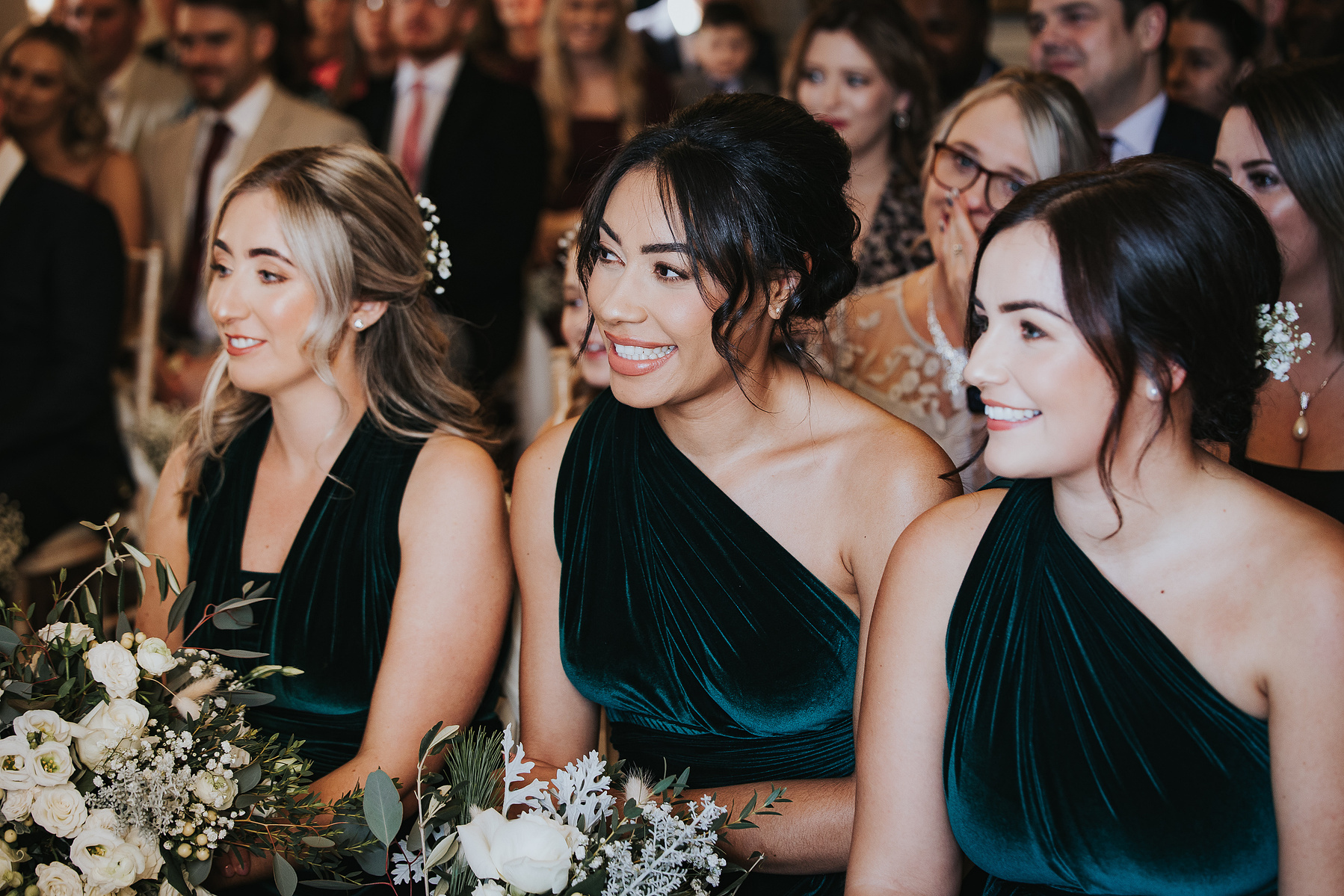 Wedding ceremony-Christmas-Wedding Day-Norwood Park-Nottinghamshire- Bride and Groom
