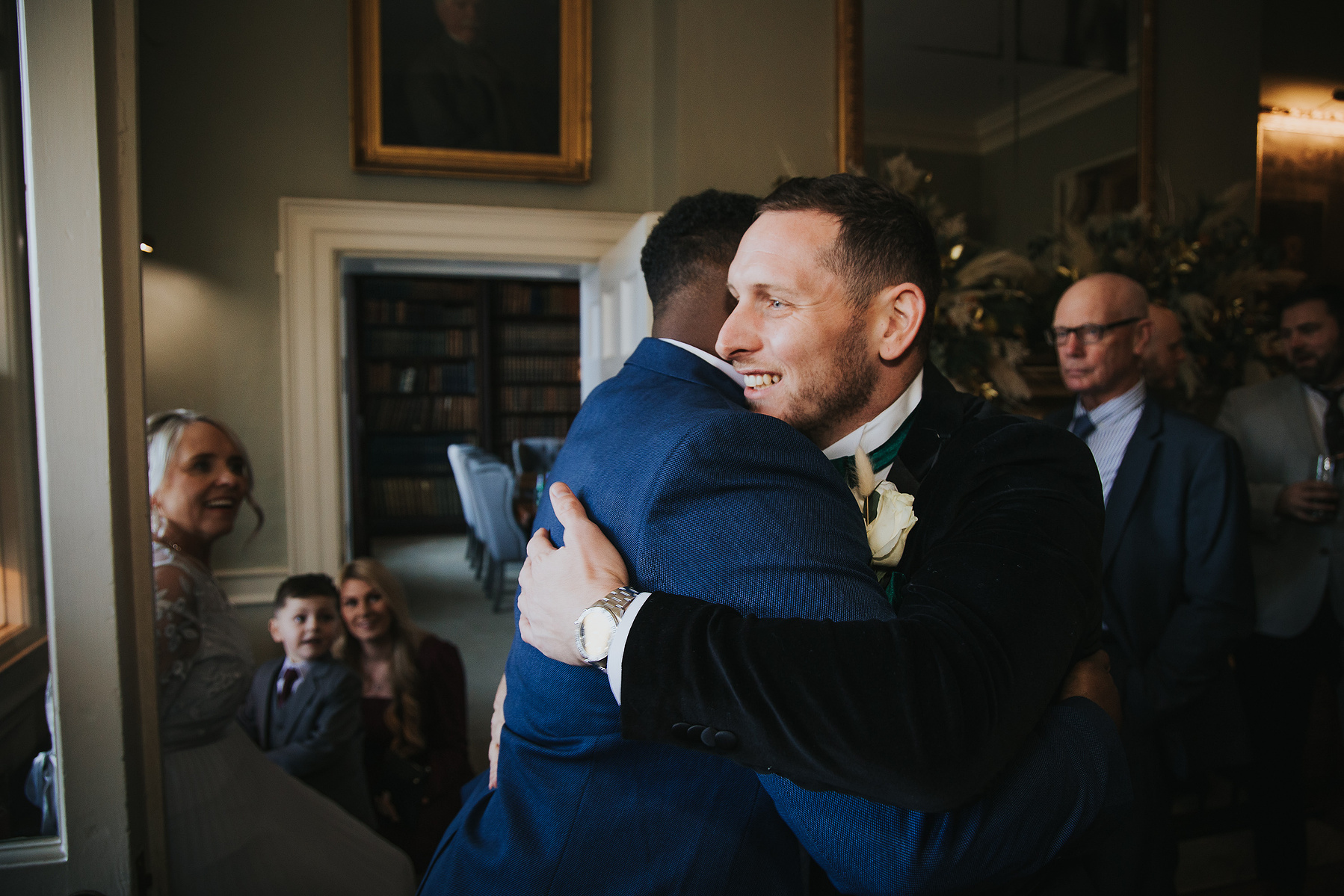 Christmas-Wedding Day-Norwood Park-Nottinghamshire- Bride and Groom