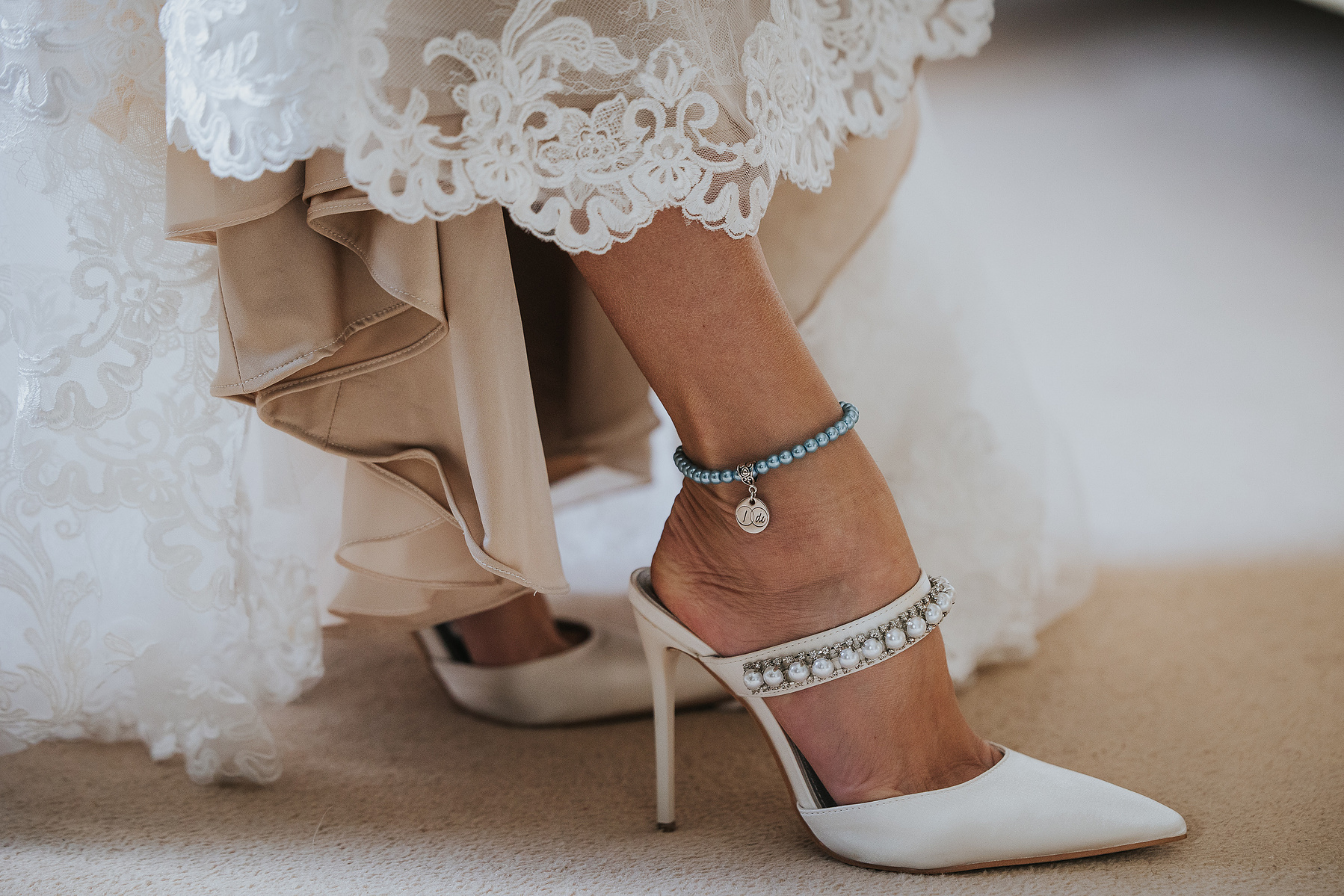 Bridal Preparations-Christmas-Wedding Day-Norwood Park-Nottinghamshire- Bride and Groom