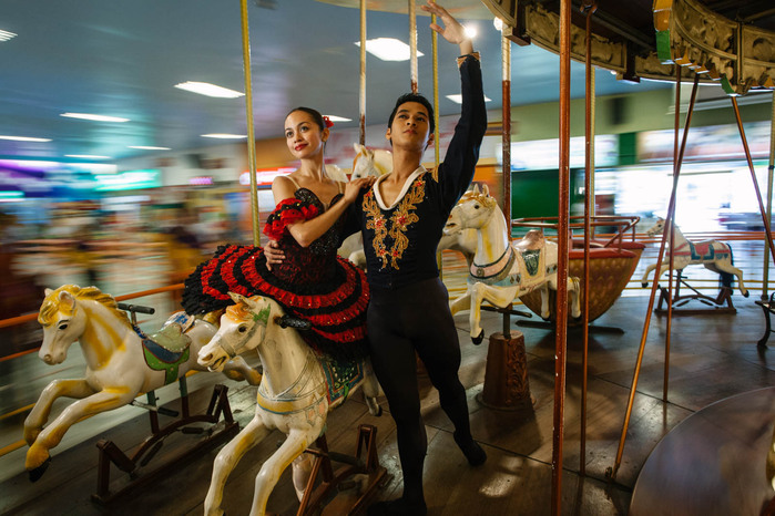 Jennifer Olayvar and Rudy De Dios for Don Quixote