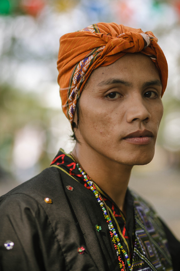 from the B'laan tribe in Davao Del Sur