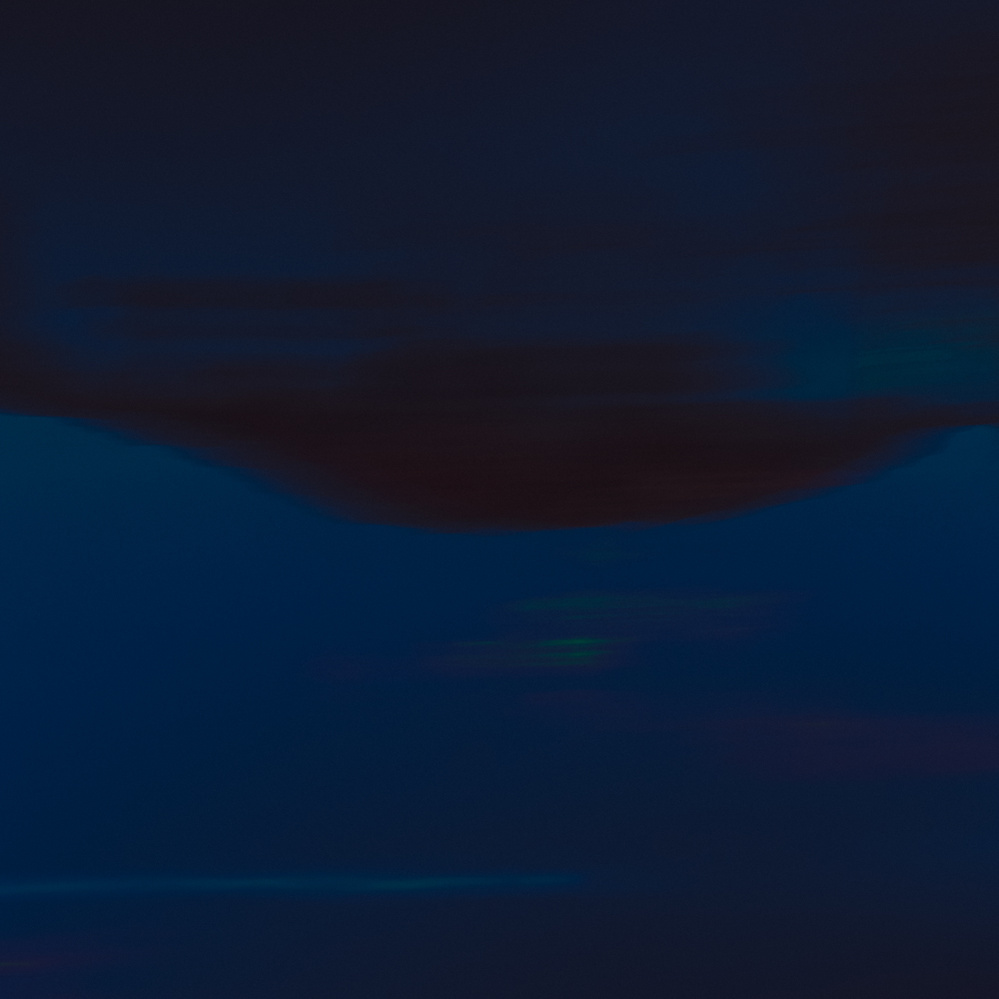 Abstract art of dark blues.
