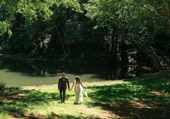 camping wedding in northern oregon