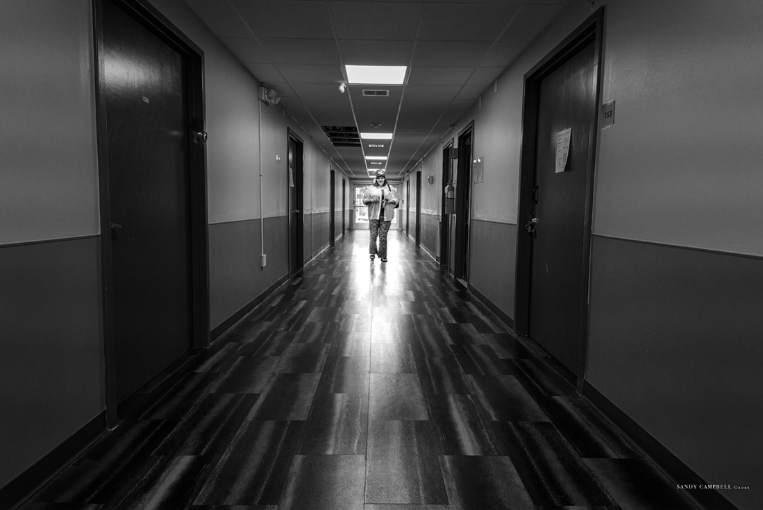 Leaving her apartment for work is a daily privilege she deeply appreciates.