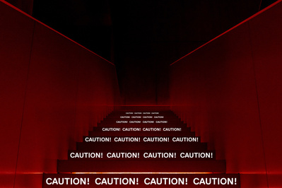 Documentary editorial film magazine digital marketing graphic by Susan Q Yin on being cautious