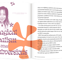Documentary editorial film magazine spread design and illustratioin by Susan Q Yin